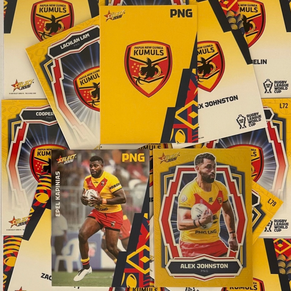 Select Rugby League World Cup 2026 - PNG Men's Base & Luminous Cards