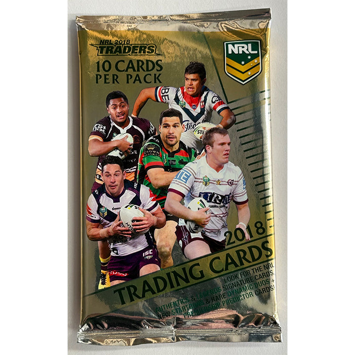 TLA NRL 2018 Traders - Trading Card Packet