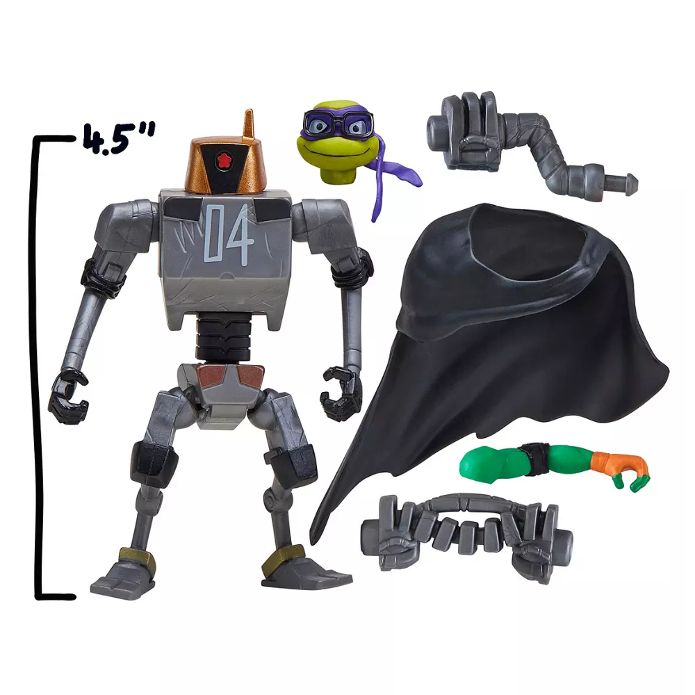 Tales of the Teenage Mutant Ninja Turtles - MECHAZOID Mutations Mix n Match Action Figure