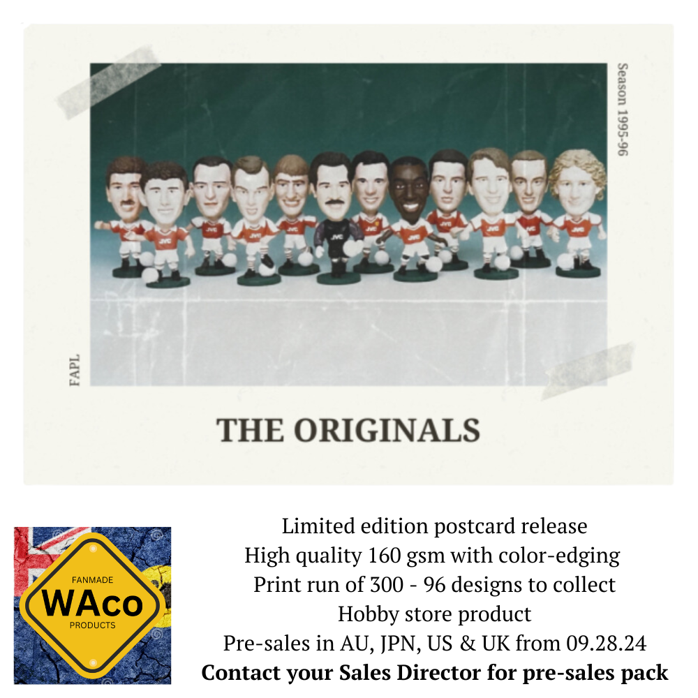 Corinthian Fan Favourites - THE ORIGINALS: WAVE 1 (Complete Set of 5 Cards)