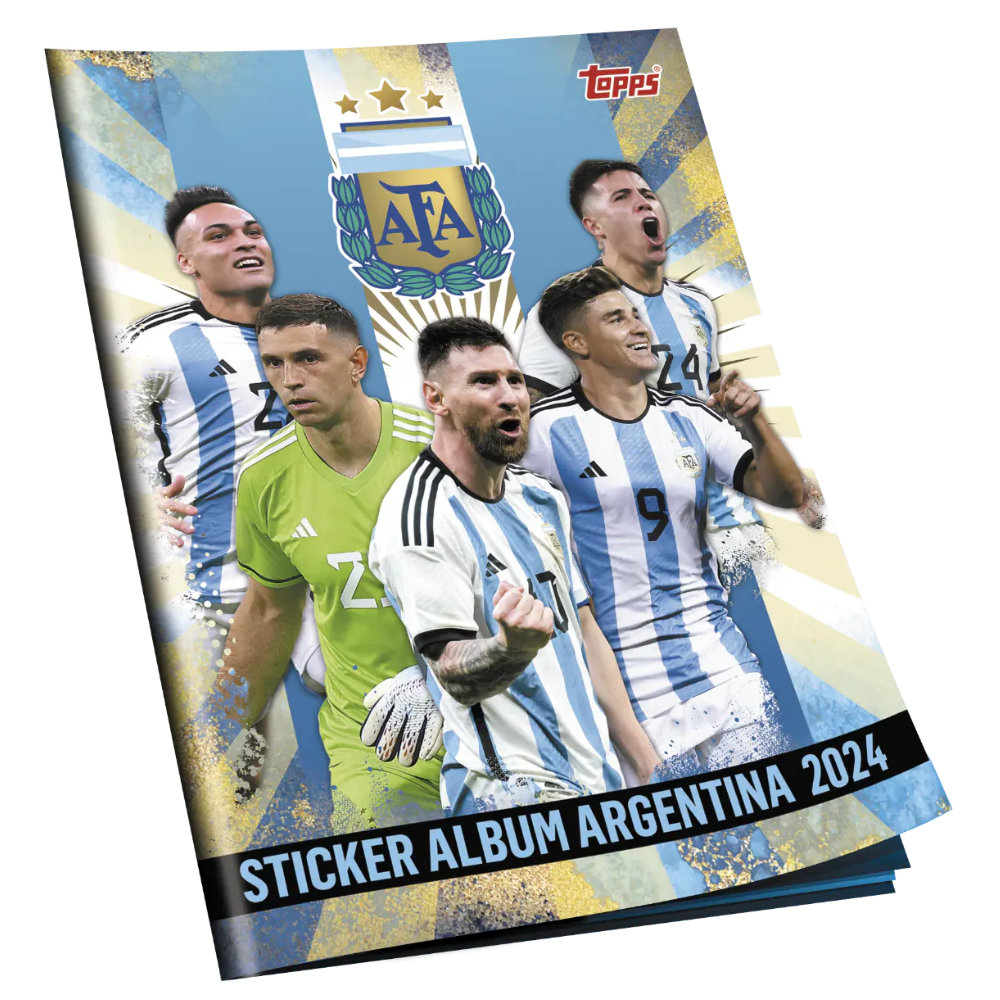 Topps AFA Argentina 2024 Official Sticker Collection - Sticker Album