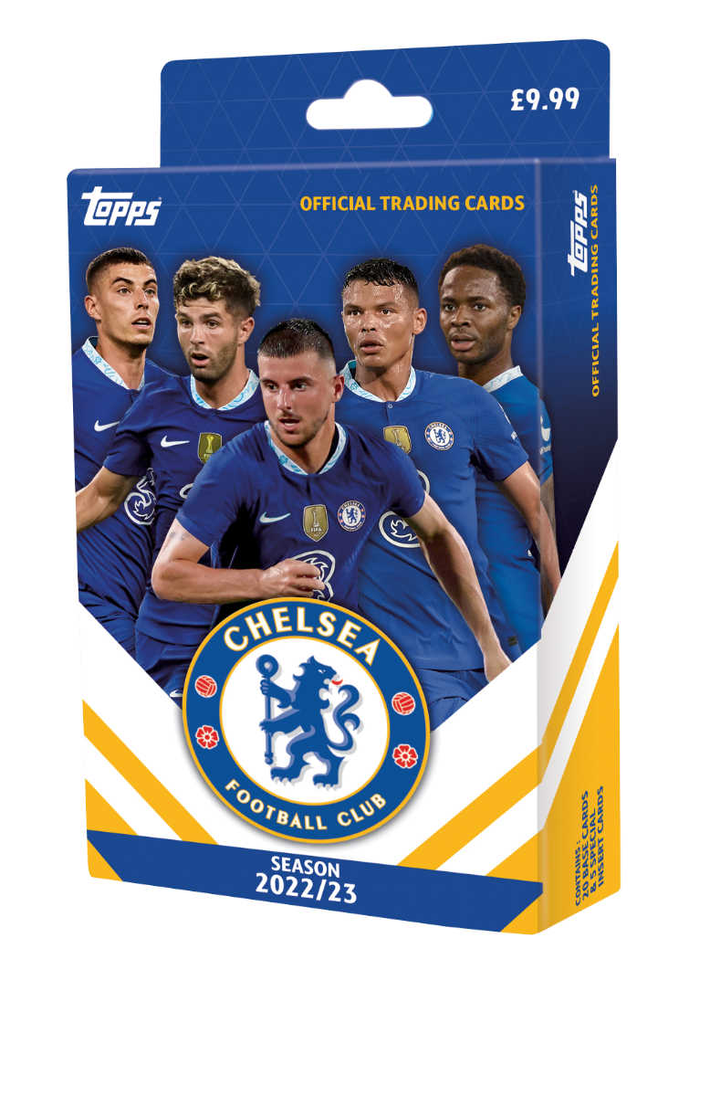Topps Chelsea Official Fan Set 2022-23 - Topps UK Hanger Box