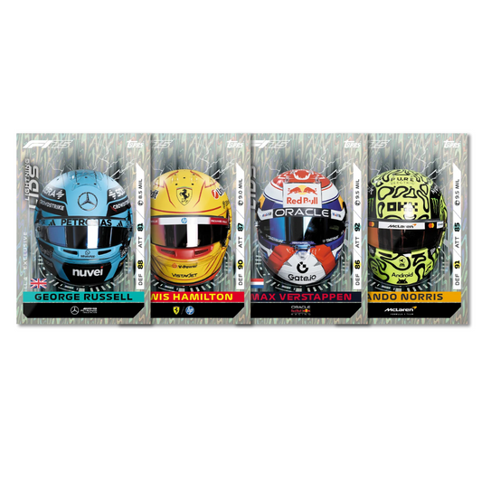 Topps F1 Turbo Attax 2025 - Single LIGHTNING LIDS Mega Tin Exclusive Cards (#LL1 - #LL10)