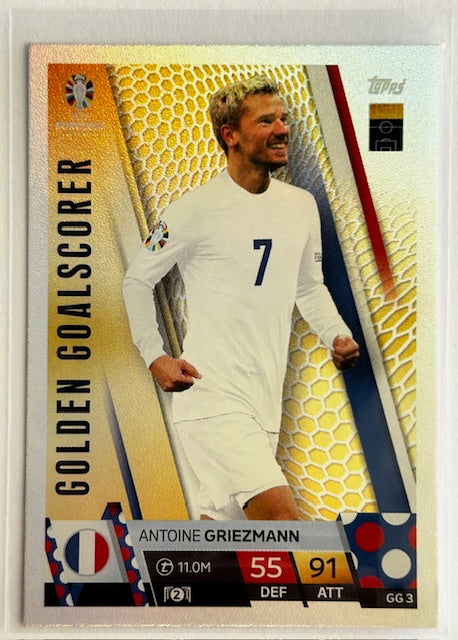 Topps Match Attax UEFA EURO 2024 - GRIEZMANN (FRANCE) Golden Goalscorer GG3