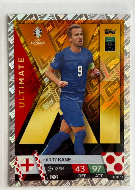 Topps Match Attax UEFA EURO 2024 - KANE (ENGLAND) Ultimate XI UXI11