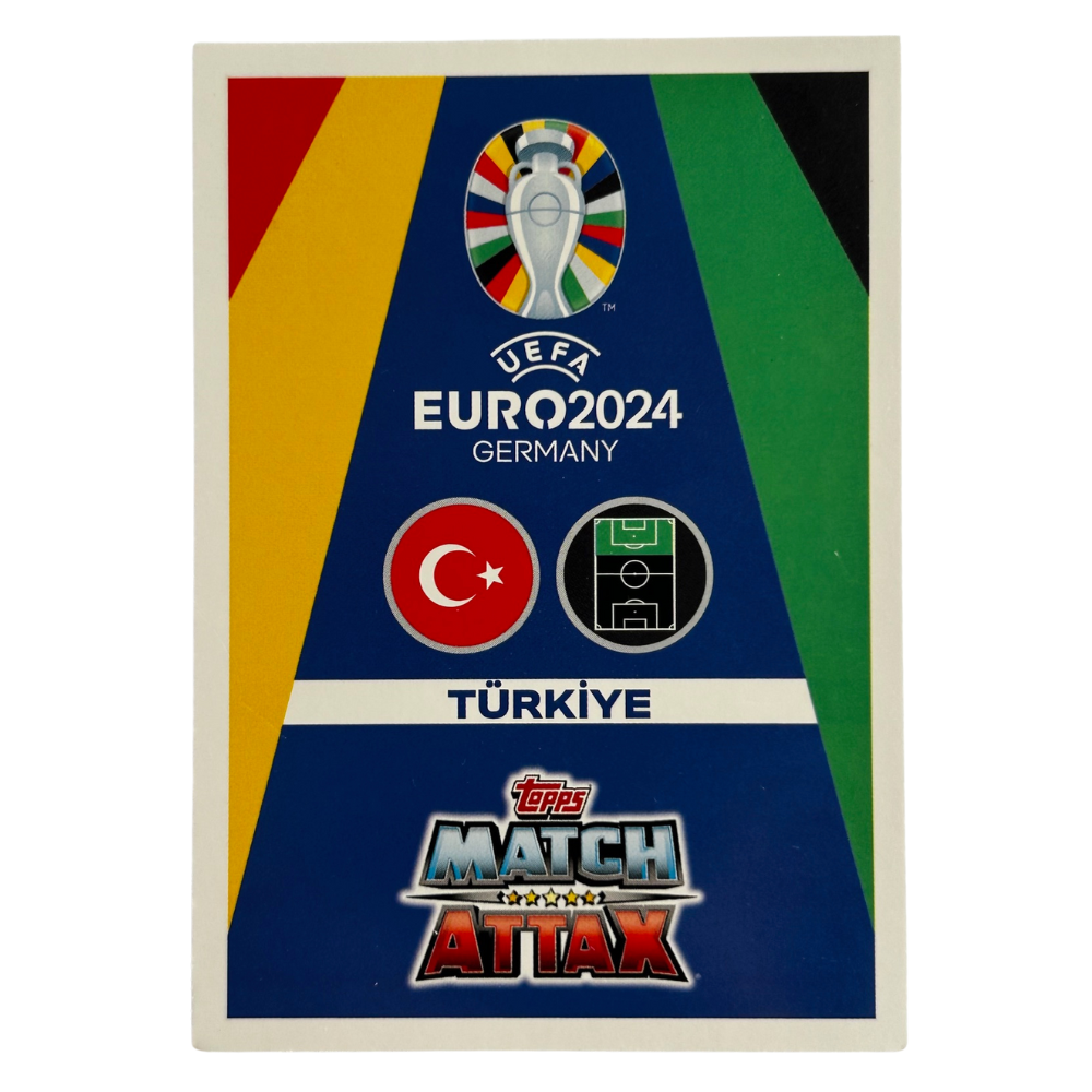 Topps Match Attax UEFA EURO 2024 - Single TURKEY Cards (TUR 1 - TUR 18)