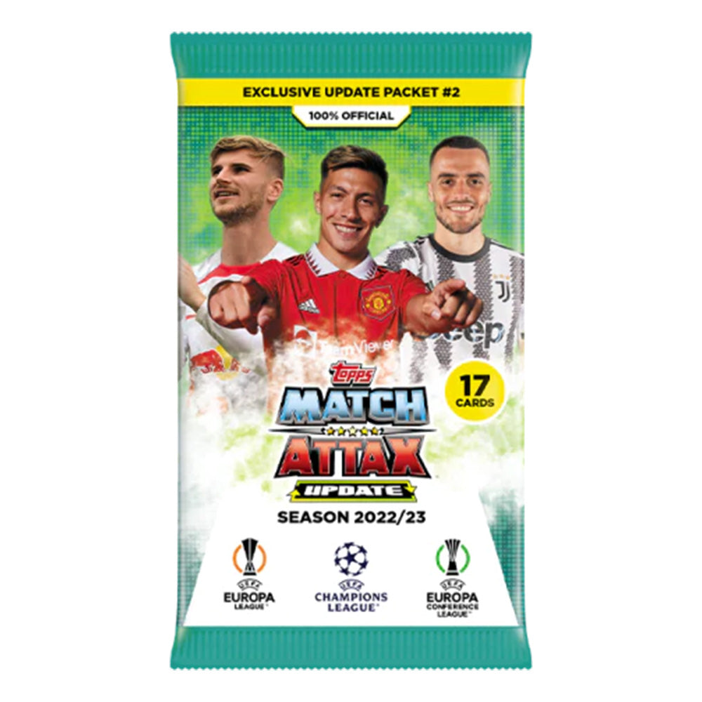 match attax 2022/23 rare cards Topps Match Attax UEFA 2022-23