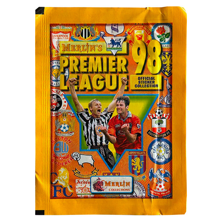 Topps Merlin's Premier League Transfer Update 98 Sticker Packets