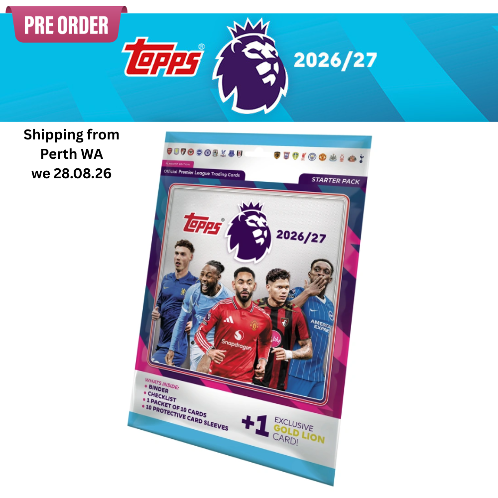 PRE-SALE (SHIPPING BY 28.08.26) Topps Premier League Flagship Edition 2026-27 - Starter Pack