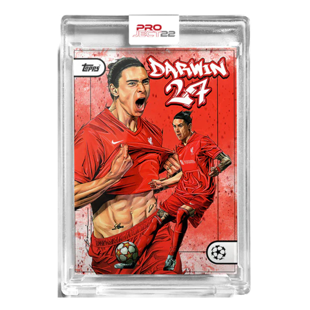 Topps Project 22 - DARWIN NUNEZ (LIVERPOOL) Base by Dai Tamura