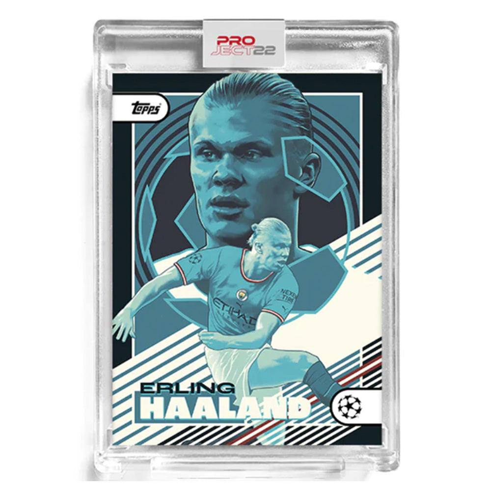 Topps Project 22 - HAALAND (MAN CITY) Base by Matt Taylor