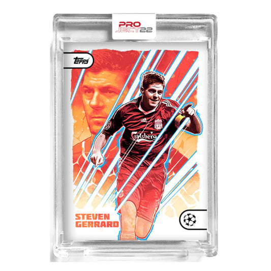 Topps Project 22 - GERRARD (LIVERPOOL) Base by John Guydo