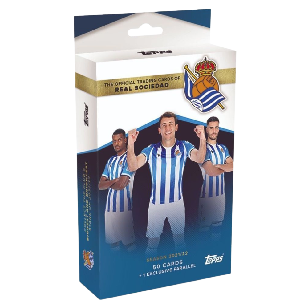 Topps Real Sociedad Soccer Official - 2021-22 Team Set (Hanger Box)