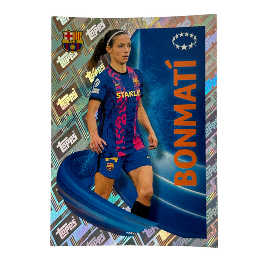 Topps UEFA Champions League 2022-23 - BONMATI (FC BARCELONA) Foil Sticker #21