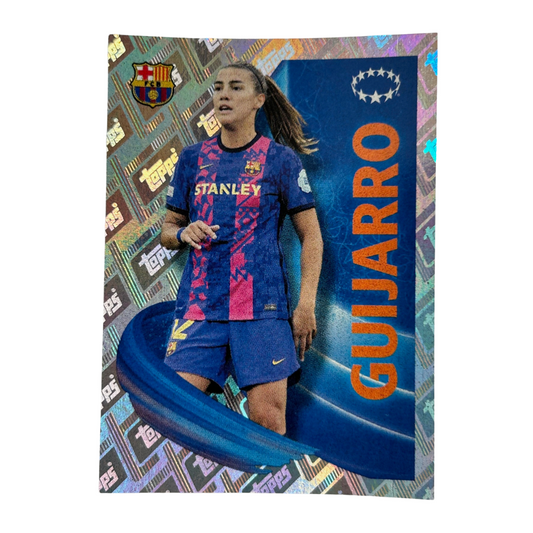 Topps UEFA Champions League 2022-23 - GUIJARRO (FC BARCELONA) Foil Sticker #22