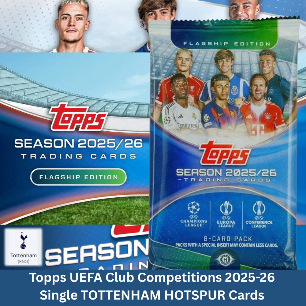 Topps UEFA Club Competitions 2025-26 - Single TOTTENHAM HOTSPUR Cards (Base & Rookies)
