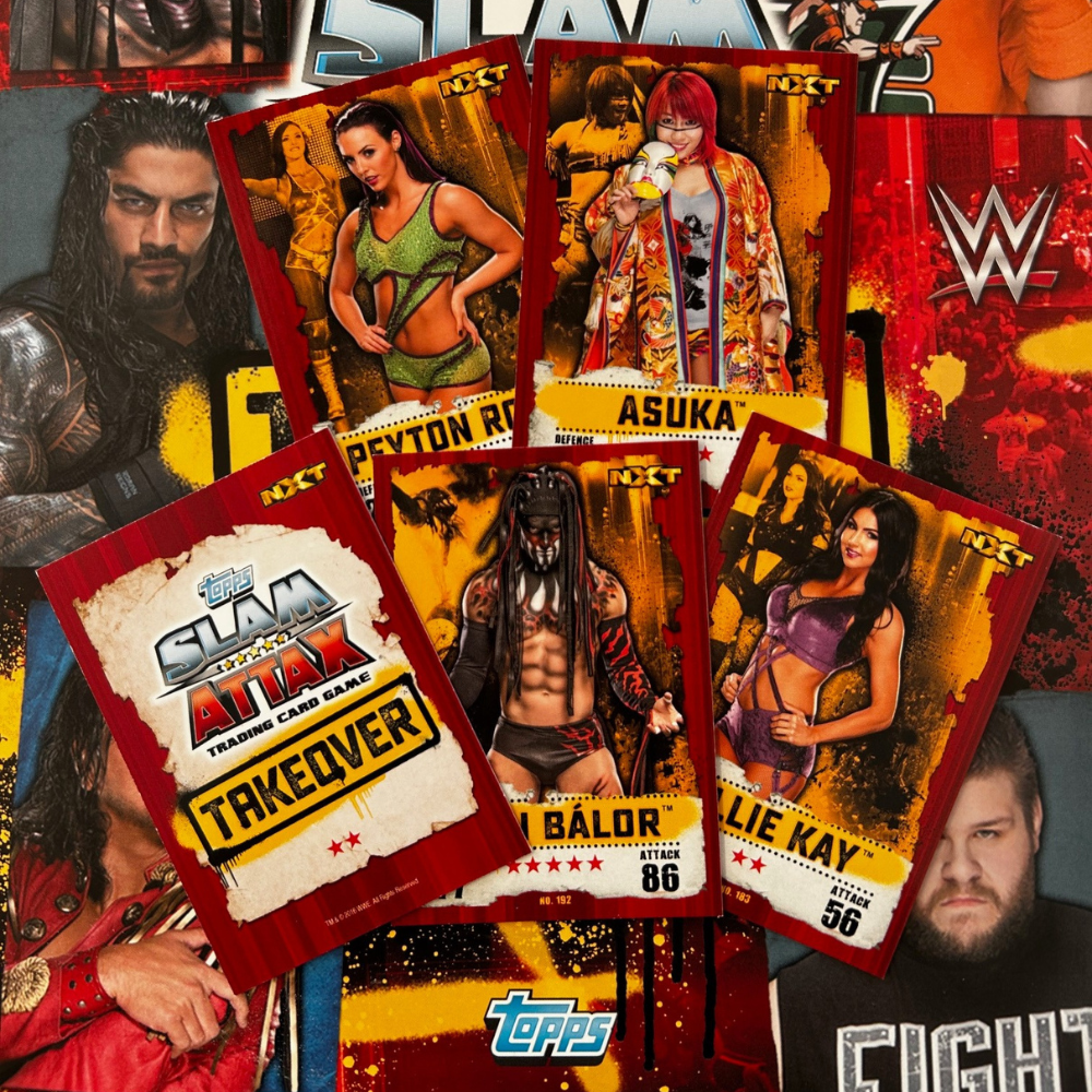 2016 Topps UK WWE Slam Attax Takeover - Single NXT Cards (#178 - #208)