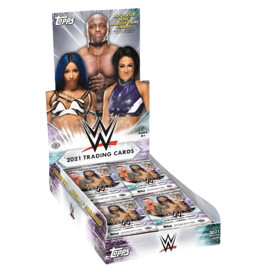 Topps WWE 2021 Trading Cards - Box of 24 Packs