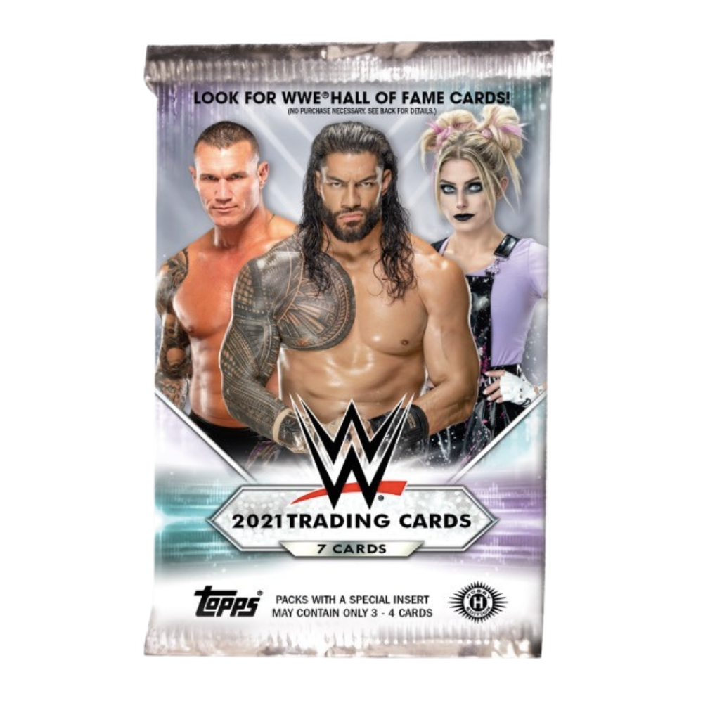 Topps WWE 2021 Trading Cards - Box of 24 Packs