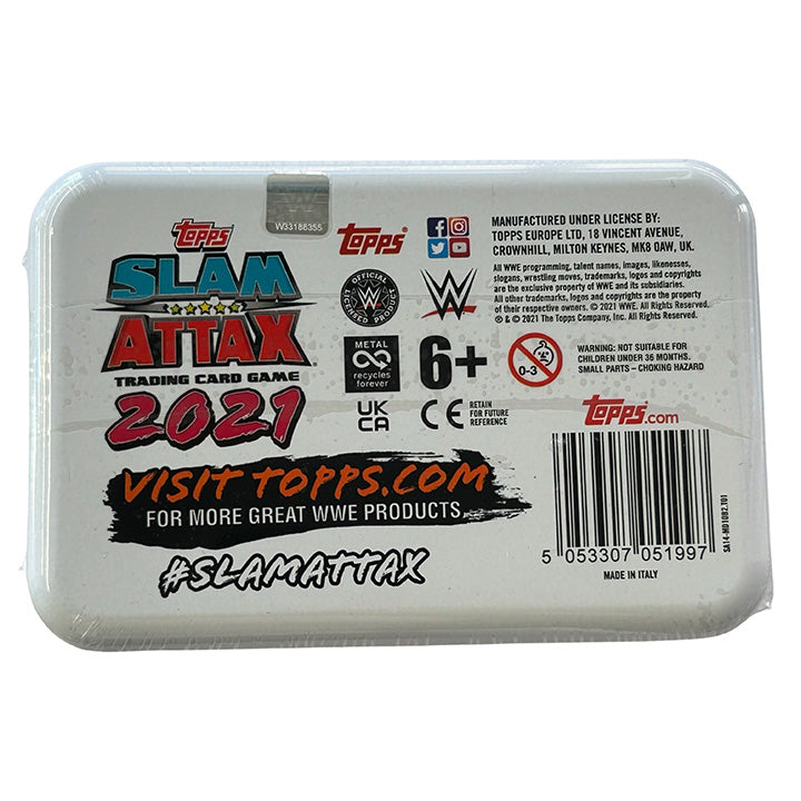Topps WWE Slam Attax 2021 - MONEY IN THE BANK COLLECTOR TIN with Women of WWE Set