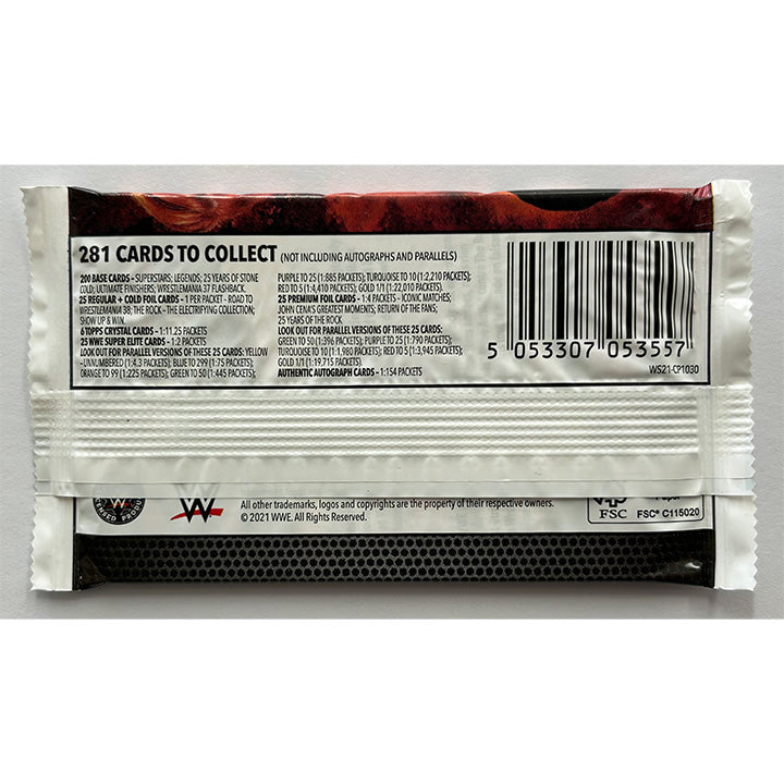 Topps WWE Superstars 2021 - Trading Card Packets