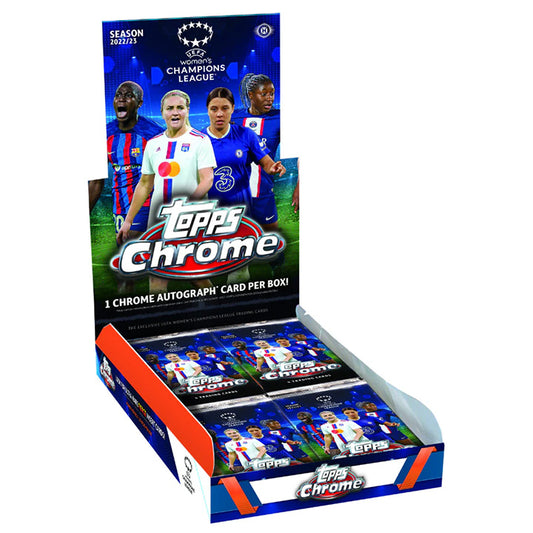 Topps Women's UEFA Champions League Chrome 2022-23 - Hobby Box