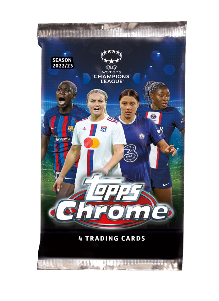 Topps Women's UEFA Champions League Chrome 2022-23 - Trading Card Packets