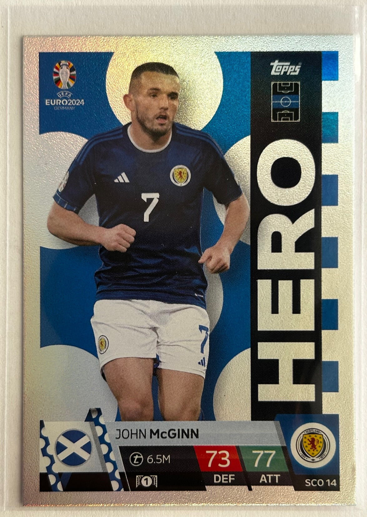 Topps Match Attax UEFA EURO 2024 - Single SCOTLAND Cards (SCO 1 - SCO 18)