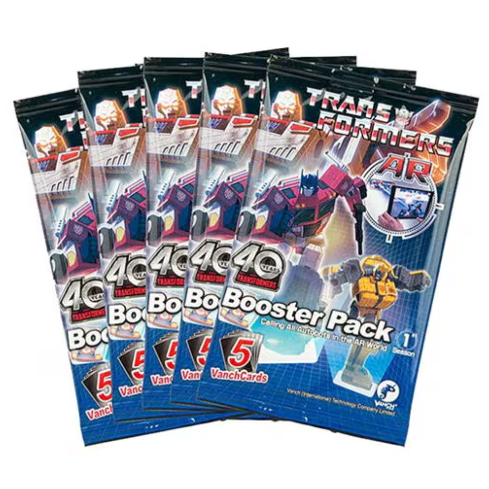 Transformers AR Vanch Trading Cards 1st Season Booster Pack