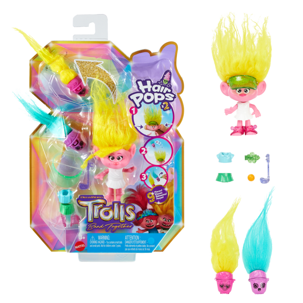 Trolls Band Together Hair Pops - VIVA Doll & Accessories (2023 Release) HNF11