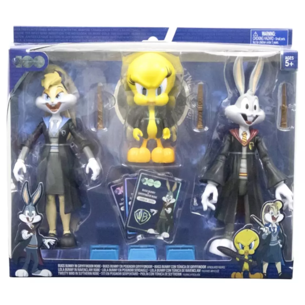 WB100 6.5" - 7" Collector Action Figures Looney Tunes X Harry Potter Mashups Multipack /20,000