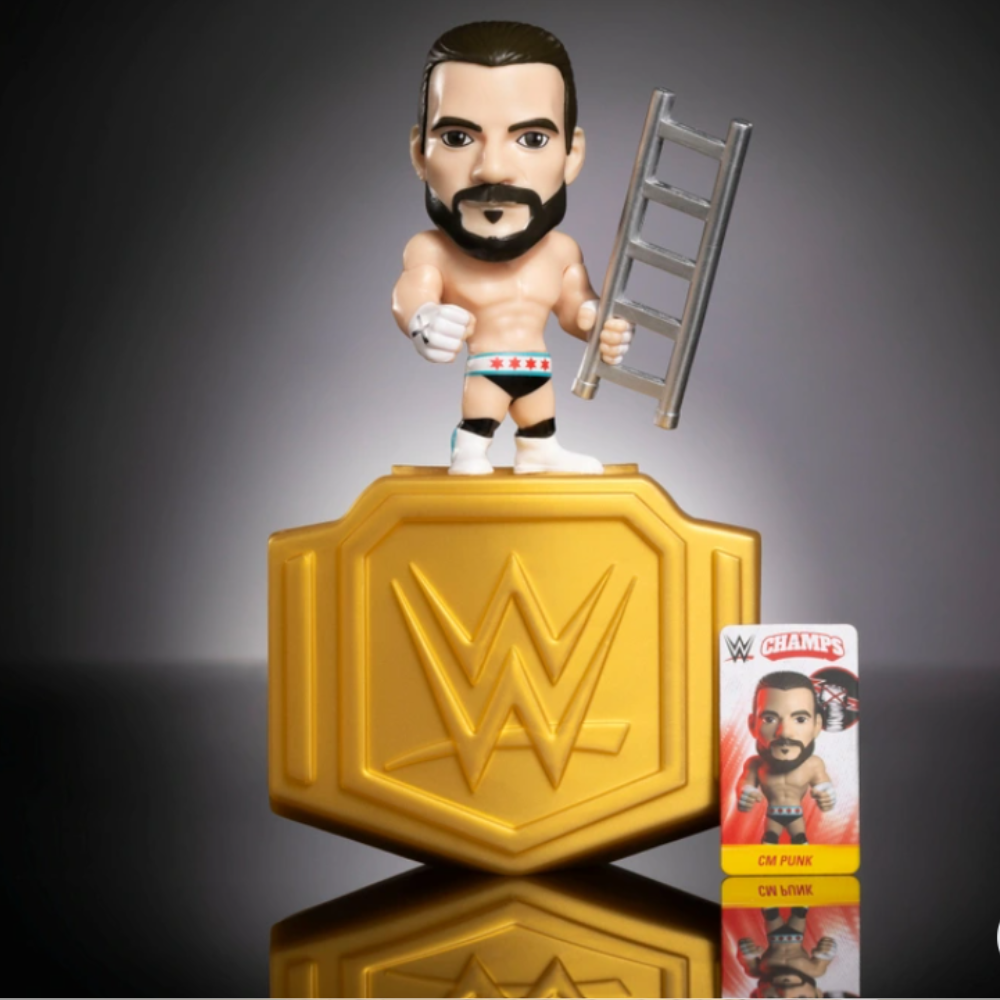 WWE Pop 'N' Lock Champs - CM PUNK Figure