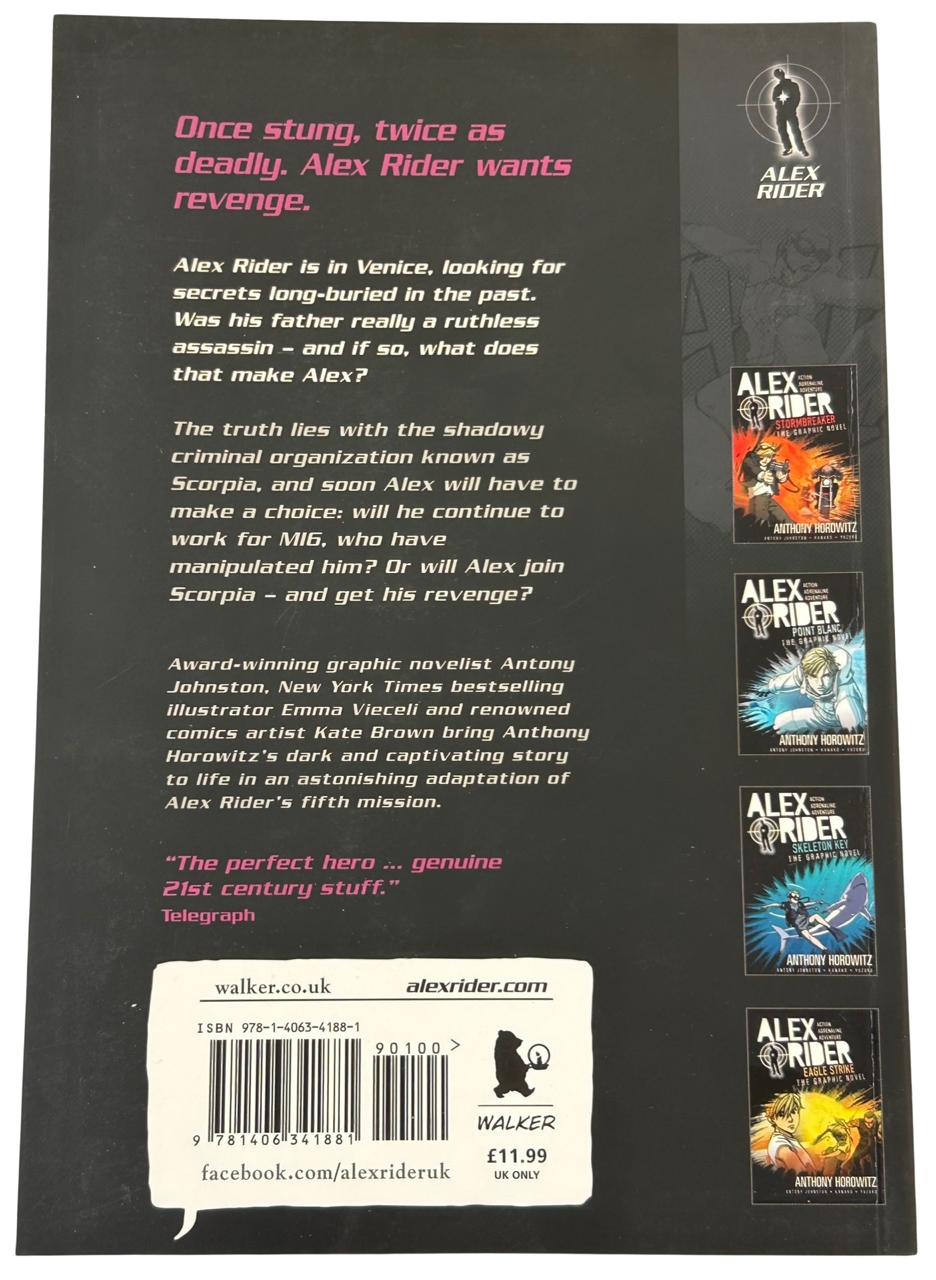 Walker Books - ALEX RIDER: SCORPIA GRAPHIC NOVEL by Anthony Horowitz