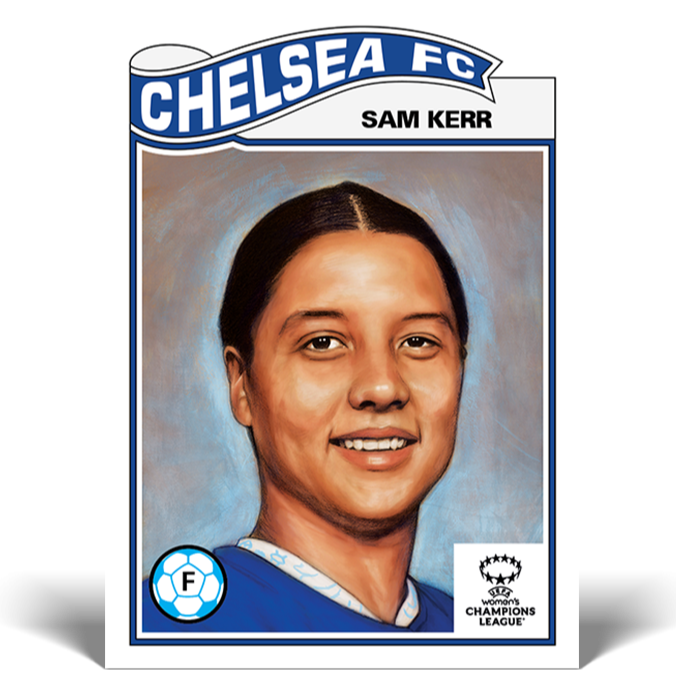 Topps UK UCC Living Set - SAM KERR (CHELSEA) #561