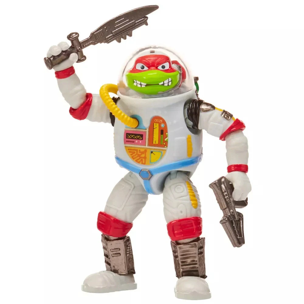 nickelodeon Teenage Mutant Ninja Turtles Mutant Mayhem - ASTRONAUT RAPH 4.5" Action Figure