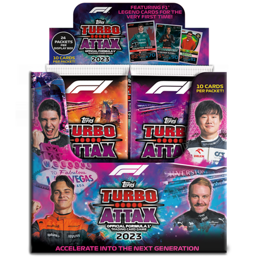 Topps F1 Turbo Attax 2023 - Box of 24 Packs