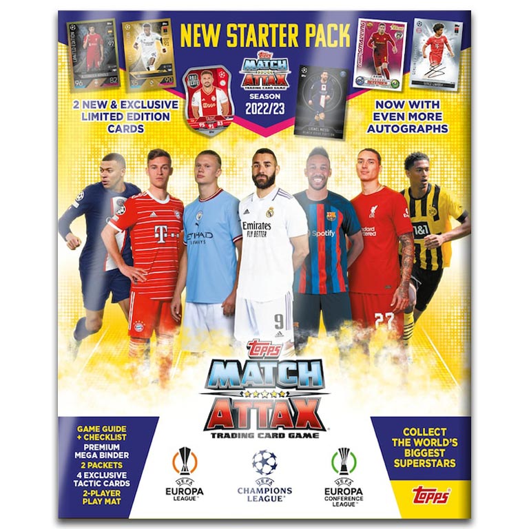 Topps 2022-23 Match Attax UEFA - Starter Pack