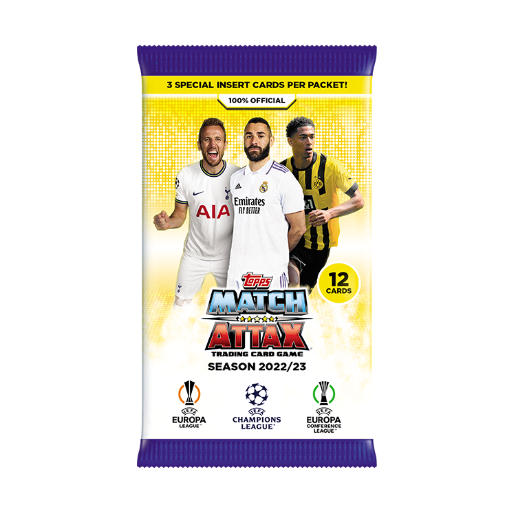 Topps 2022-23 Match Attax UEFA - Trading Card Packets