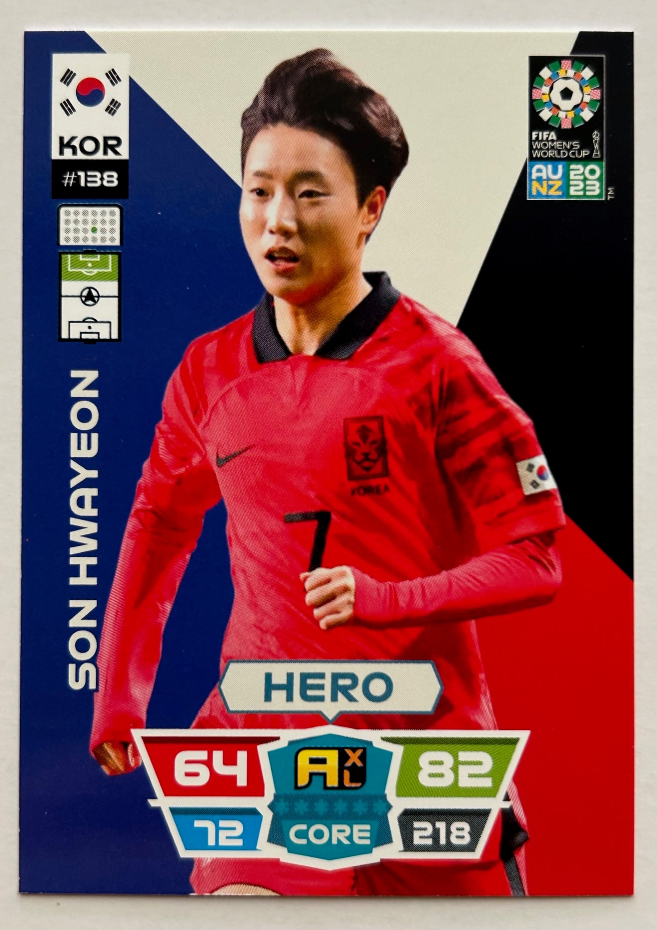 Panini Adrenalyn XL FIFA Women's World Cup 2023 - Single SOUTH KOREA Cards (#133 - #138)