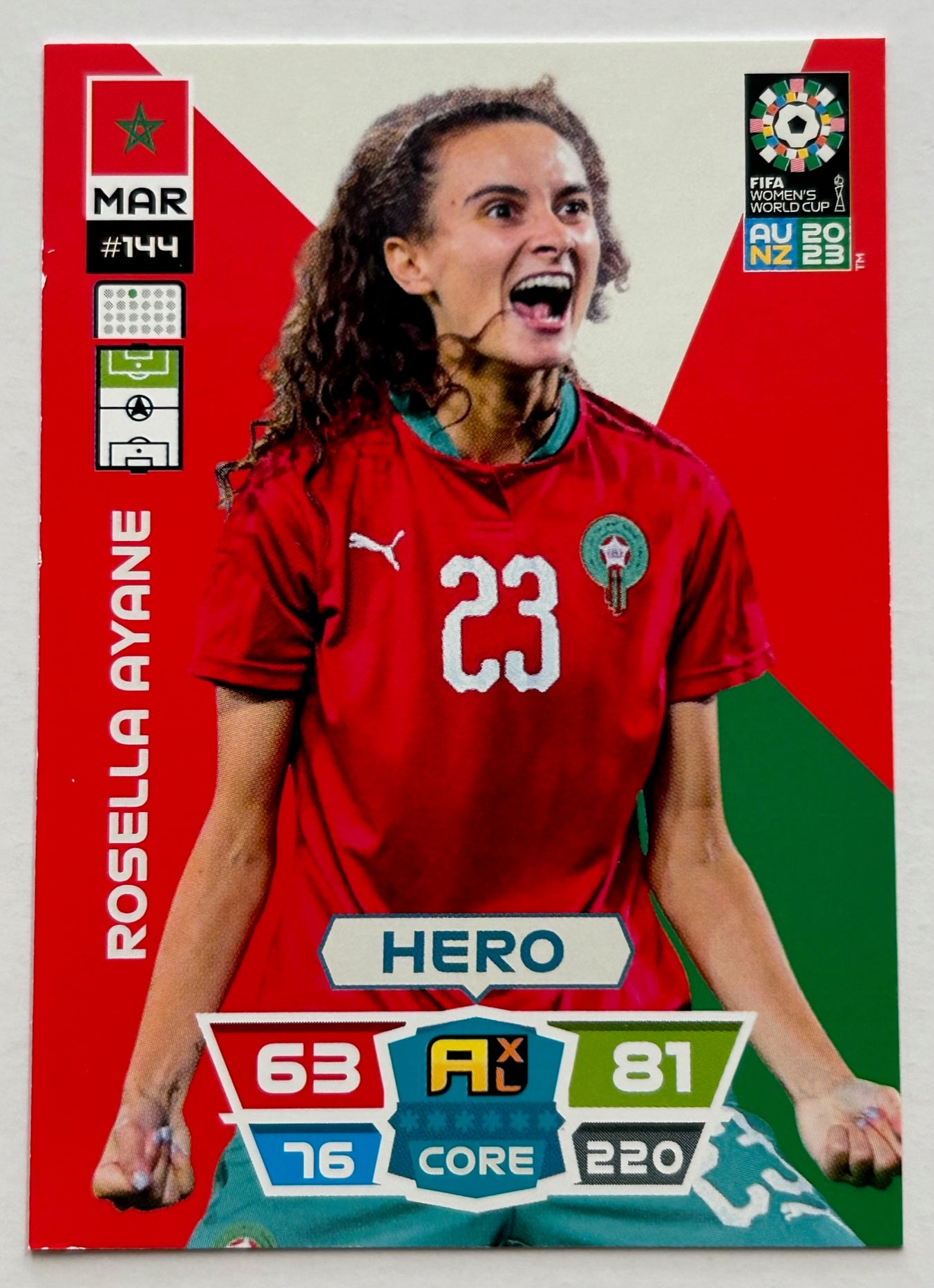 Panini Adrenalyn XL FIFA Women's World Cup 2023 - Single MOROCCO Cards (#139 - #144)