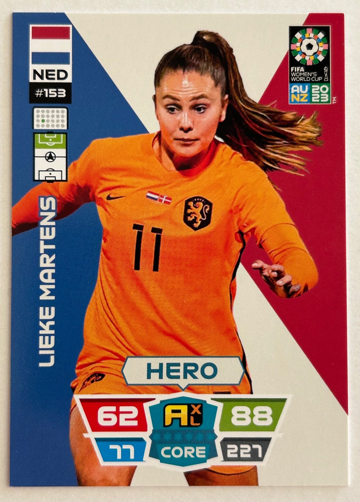 Panini Adrenalyn XL FIFA Women's World Cup 2023 - Single NETHERLANDS Cards (#145 - #153)