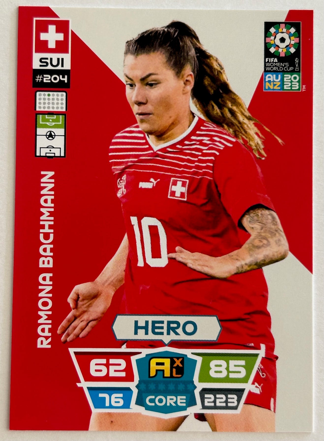 Panini Adrenalyn XL FIFA Women's World Cup 2023 - Single SWITZERLAND Cards (#199 - #204)