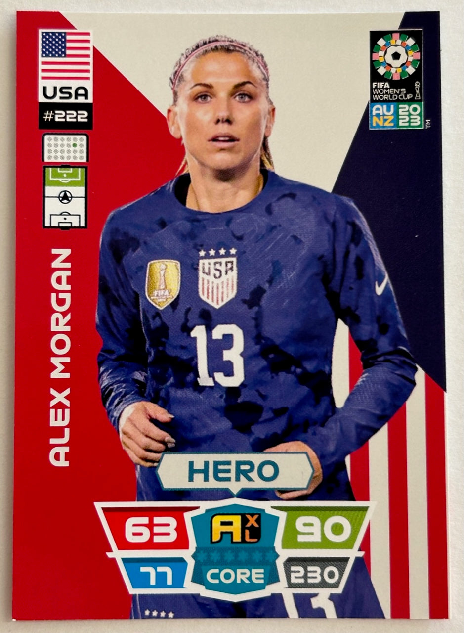 Panini Adrenalyn XL FIFA Women's World Cup 2023 - Single USA Cards (#214 - #222)