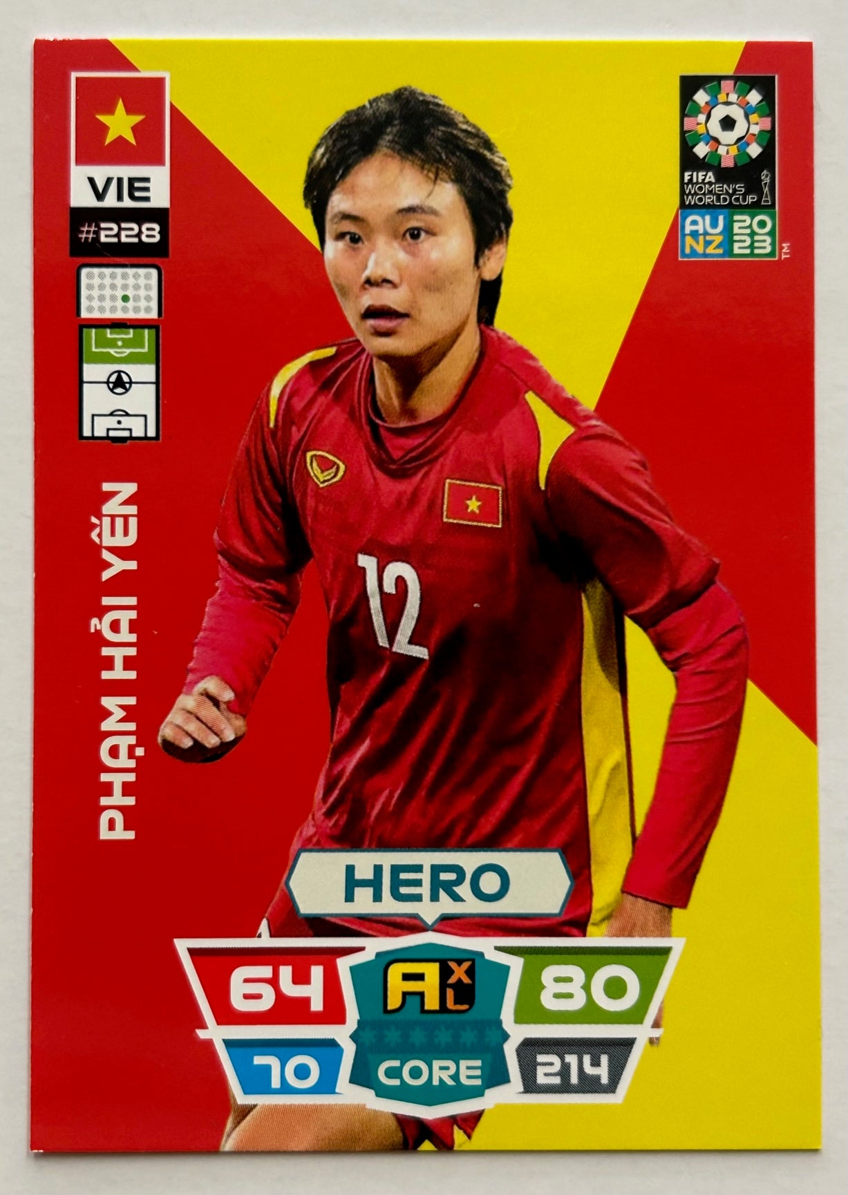 Panini Adrenalyn XL FIFA Women's World Cup 2023 - Single VIETNAM Cards (#223 - #228)