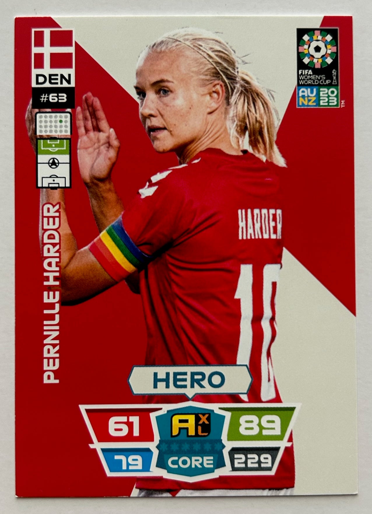 Panini Adrenalyn XL FIFA Women's World Cup 2023 - Single DENMARK Cards (#58 - #63)