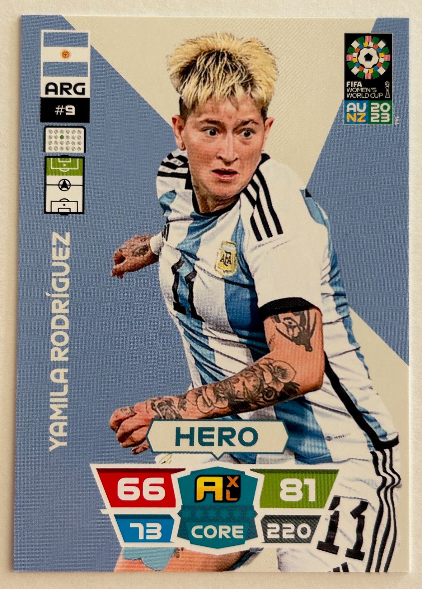 Panini Adrenalyn XL FIFA Women's World Cup 2023 - Single ARGENTINA Cards (#4 - #9)