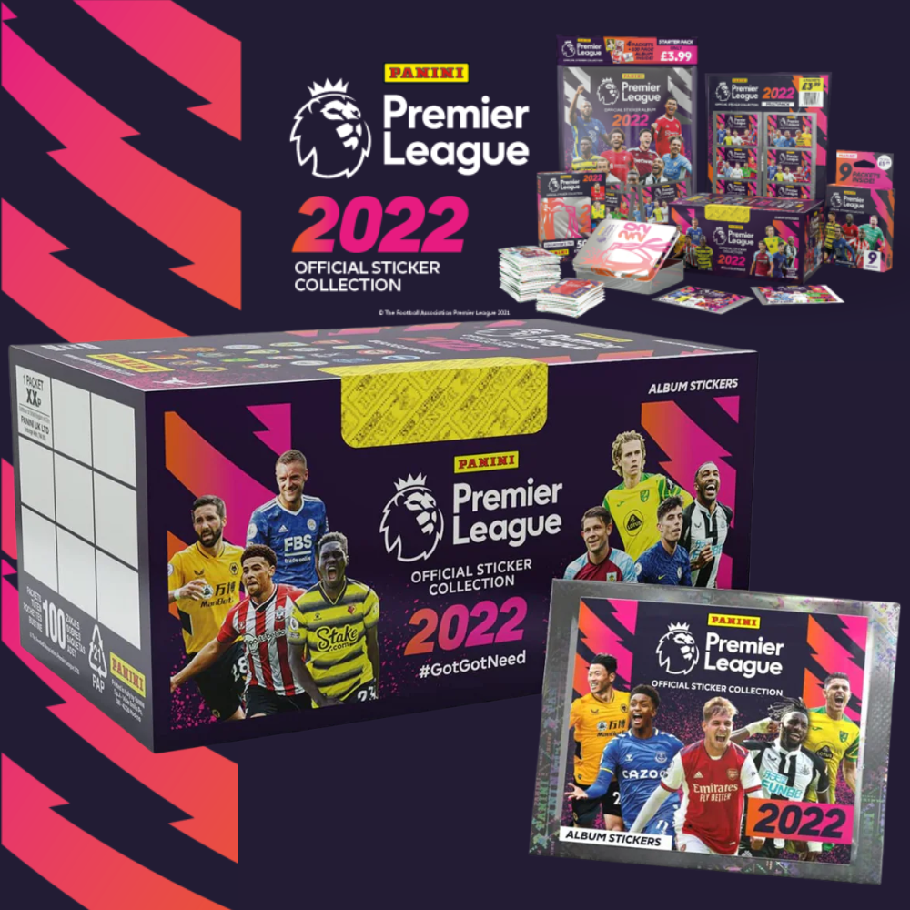 2022 Panini Premier League Sticker Collection – JaqJnr