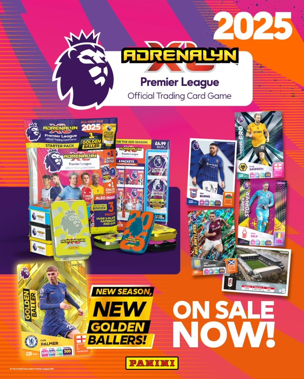 Prem Cards 2025 Panini Premier League Adrenalyn XL – JaqJnr