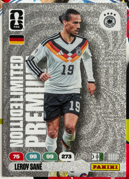 Panini FIFA World Cup 2026 Adrenalyn XL - LEROY SANE (GERMANY) Premium Limited Edition