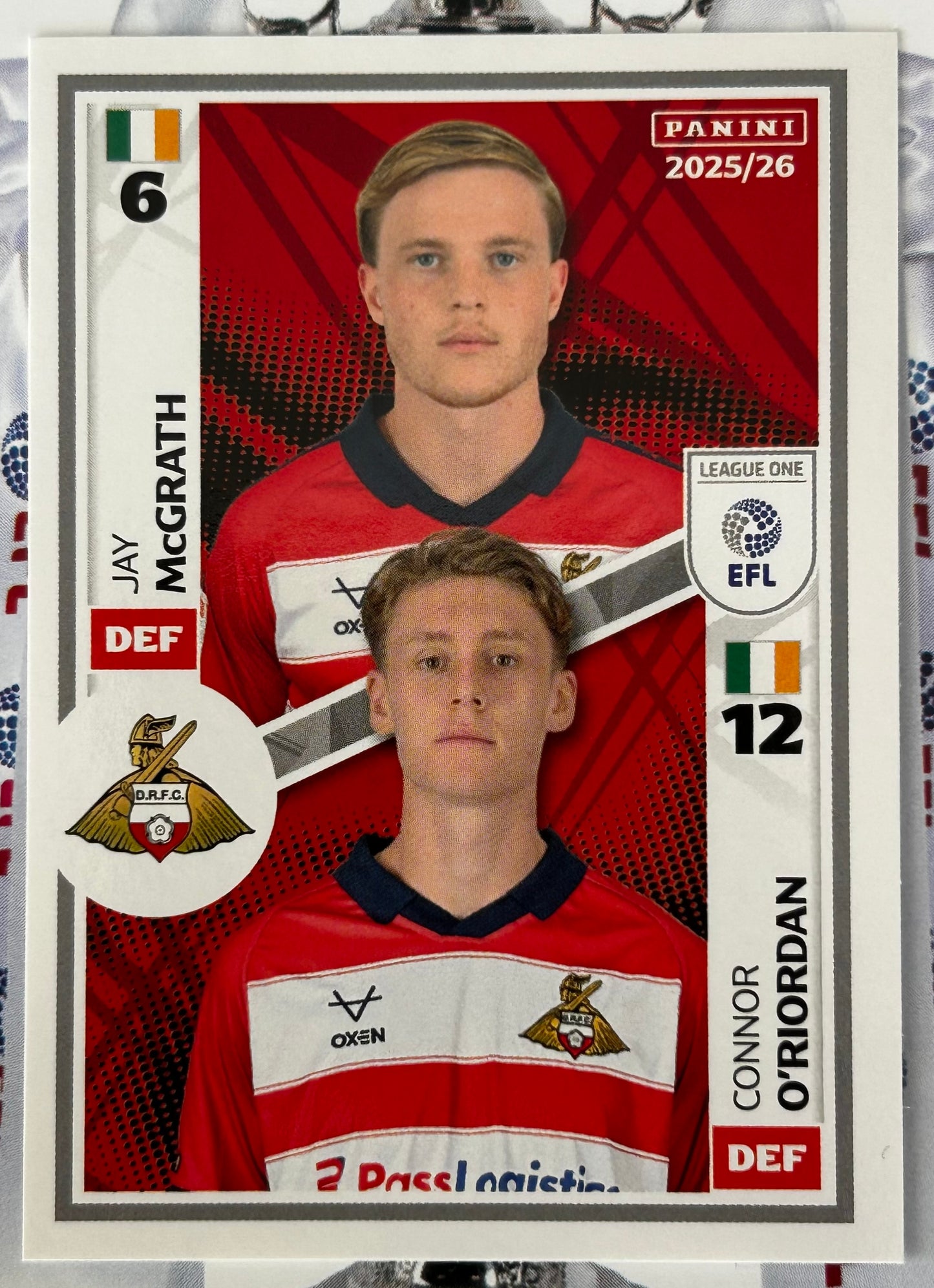 Panini EFL 2025-26 Sticker Collection - Single LEAGUE ONE Stickers (#533 - #580)